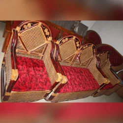 Cane Sofa set - 4 Seater