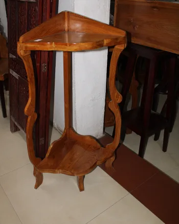 Wooden Corner Stand