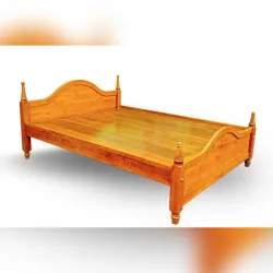 Wooden Cot - Double