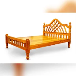 Wooden Cot - Double