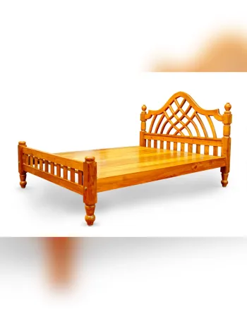 Wooden Cot - Double