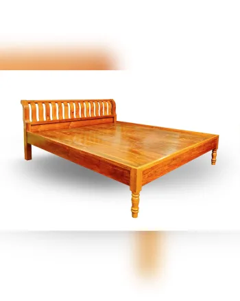 Wooden Cot - Queen Size