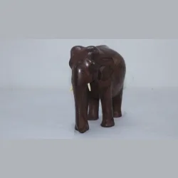 Wooden Elephant Decor