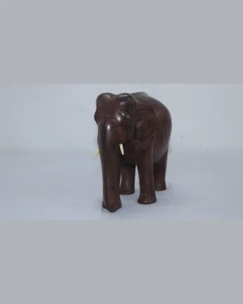 Wooden Elephant Decor