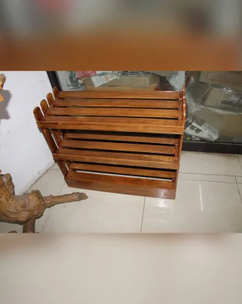 Wooden Shoe Rack
